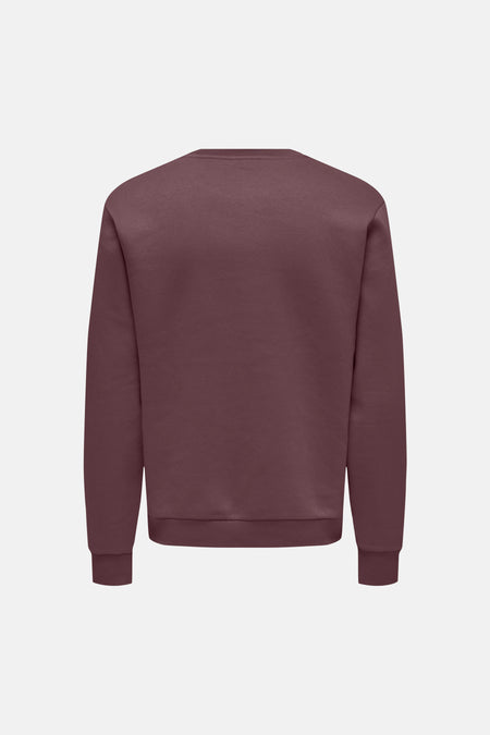 Sweat col O - violet