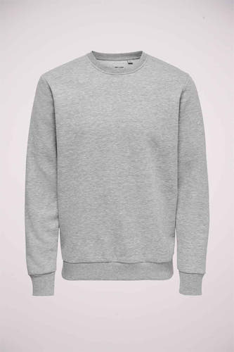 Sweat-shirt gris.