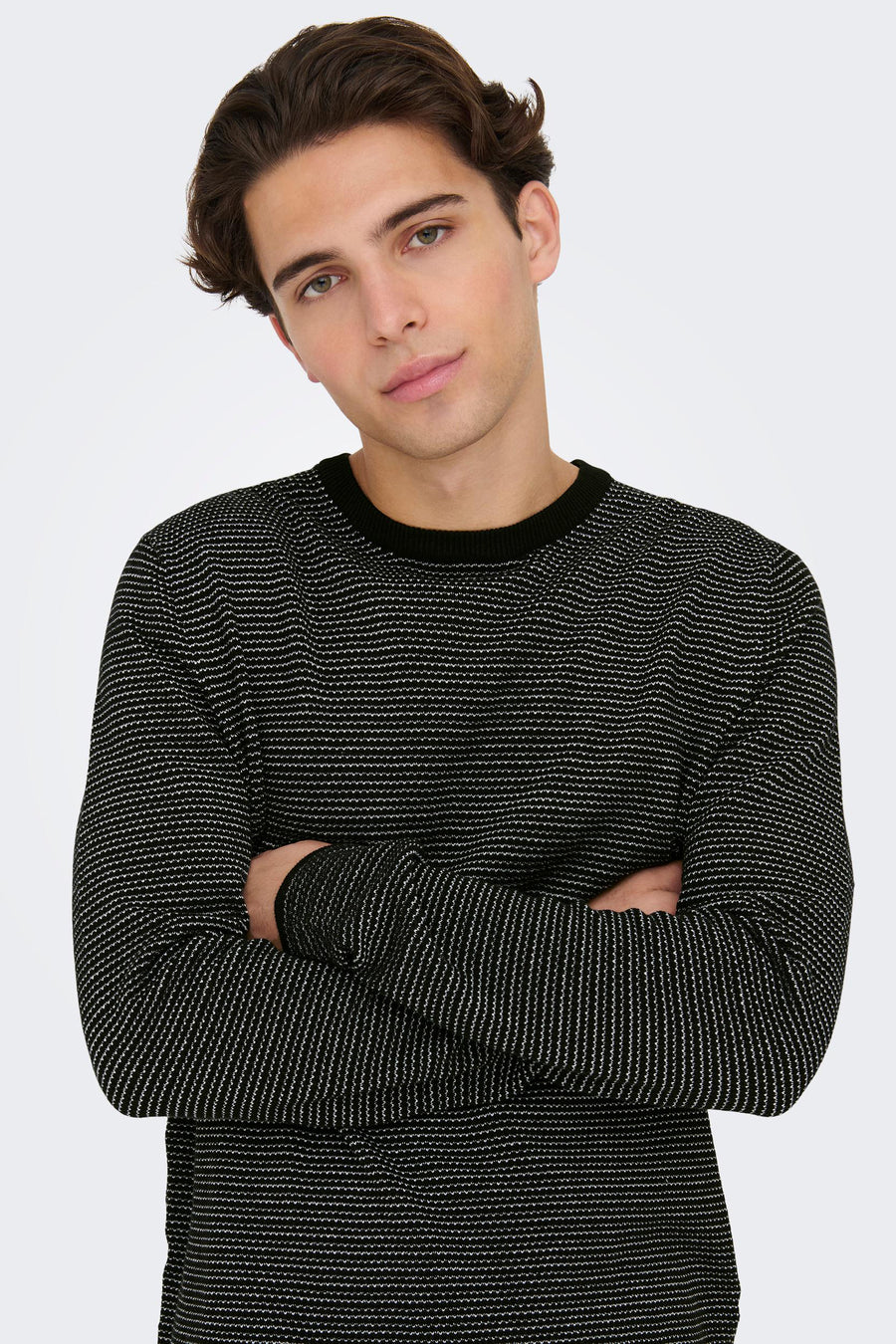 Pull col O noir - ONLY & SONS®