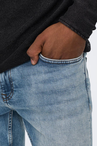 Jean slim - denim bleu clair