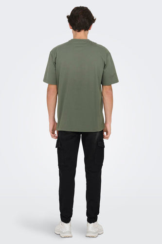 T-shirt à manches courtes - vert - ONLY & SONS®