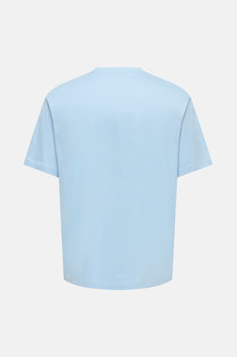 T-shirt bleu à manches courtes de ONLY & SONS®, dos uni.