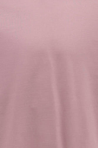 T-shirt rose (manches courtes) d'ONLY & SONS, avec une subtile texture en coton et des plis légers.