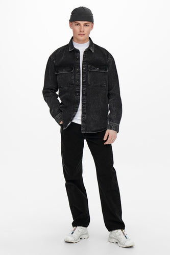 ONSEDGE LOOSE BLACK 2961 JEANS NOOS