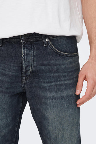 Jean &agrave; coupe carrot - gris - ONLY & SONS® - 7