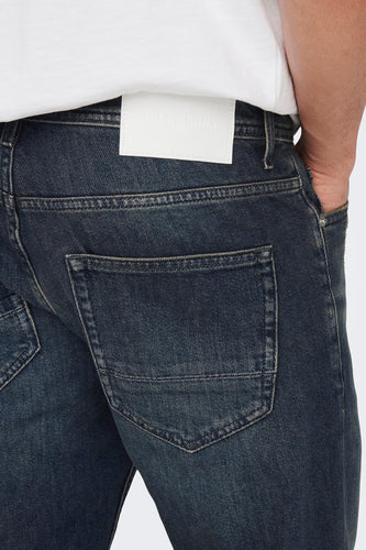 Jean &agrave; coupe carrot - gris - ONLY & SONS® - 7