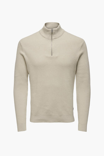 Pull à col roulé - écru - ONLY & SONS®