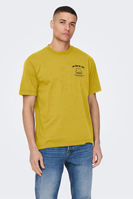 T-shirt - jaune