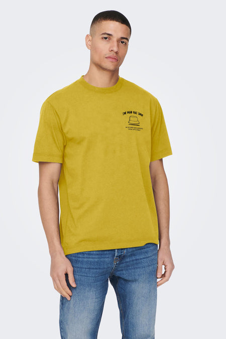T-shirt - jaune