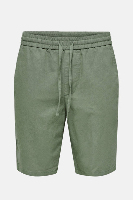 ONSLINUS 0007 COT LIN SHORTS NOOS