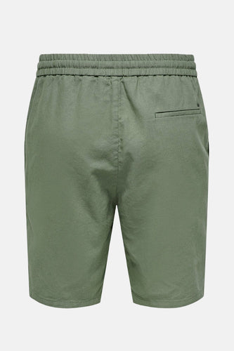 ONSLINUS 0007 COT LIN SHORTS NOOS