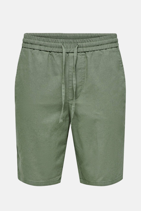 ONSLINUS 0007 COT LIN SHORTS NOOS