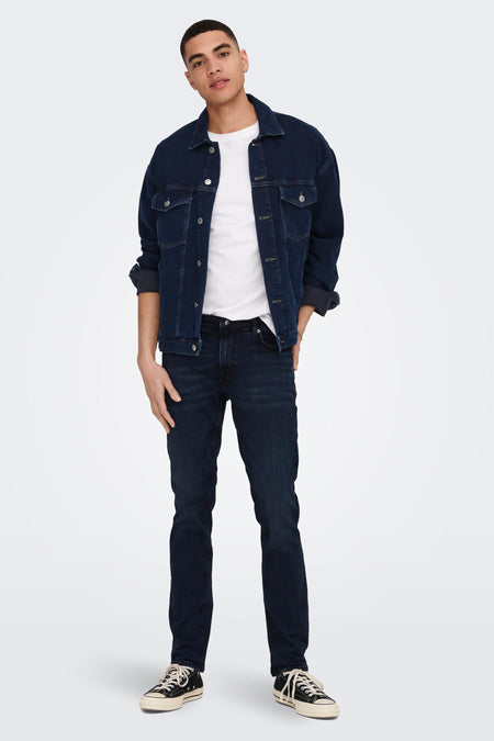 ONSLOOM SLIM B.BLACK 4976 FG DNM NOOS
