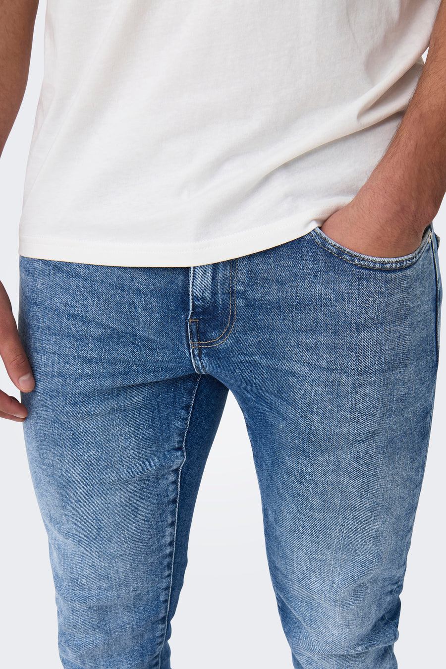 WEFT - mid blue denim - ONLY & SONS®