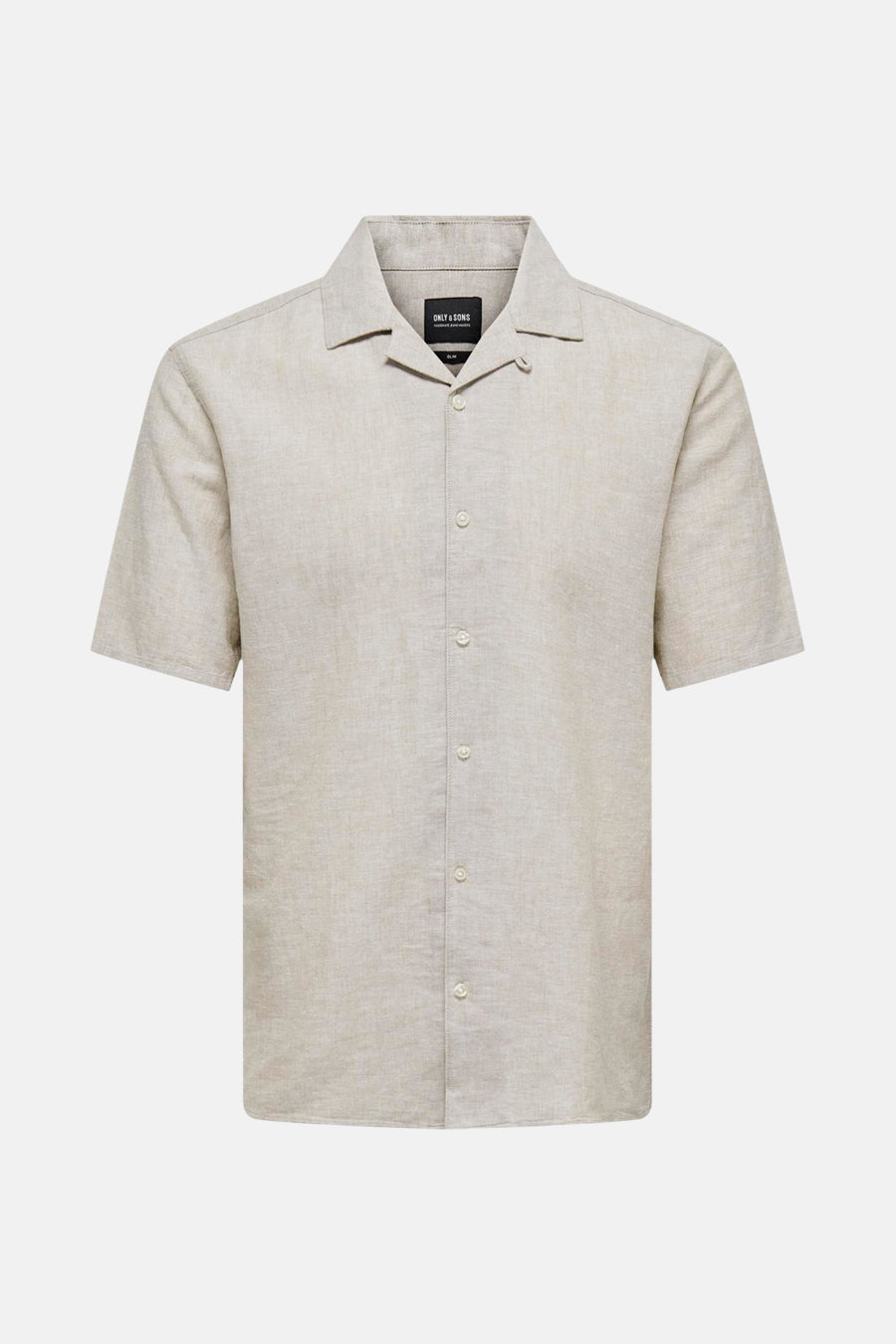 Chemise à manches courtes - beige - ONLY & SONS®