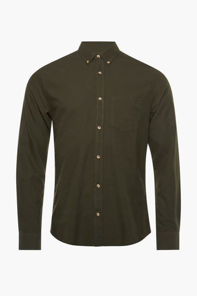 Chemise &agrave; manches longues - vert