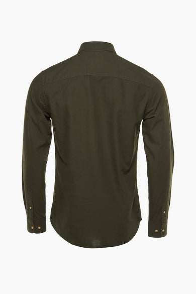 Chemise &agrave; manches longues - vert