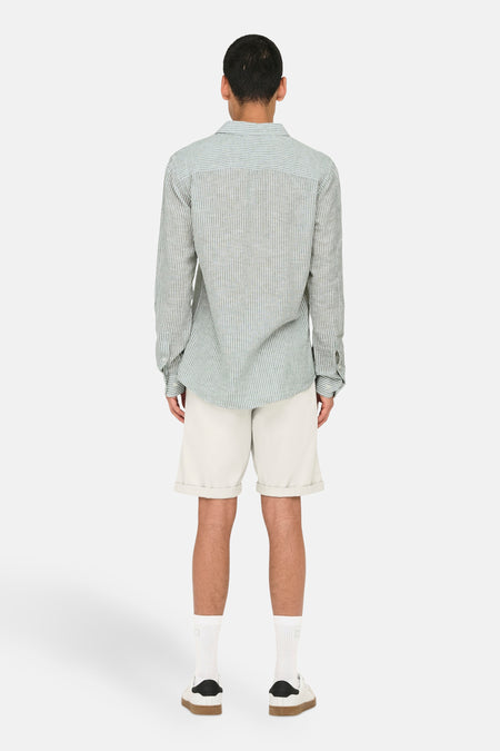 ONSCAIDEN LIFE LS STRIPE LINEN 660 NOOS