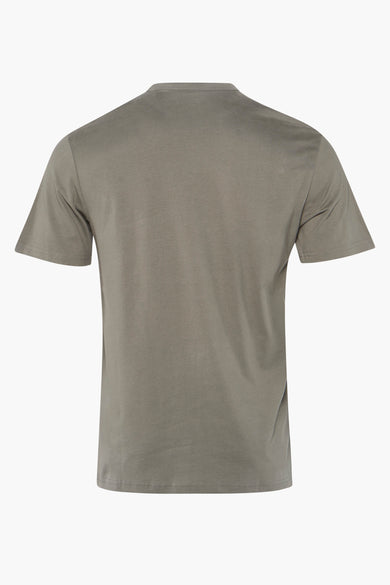 T-shirt gris ONLY & SONS®, dos uni, manches courtes et col rond.