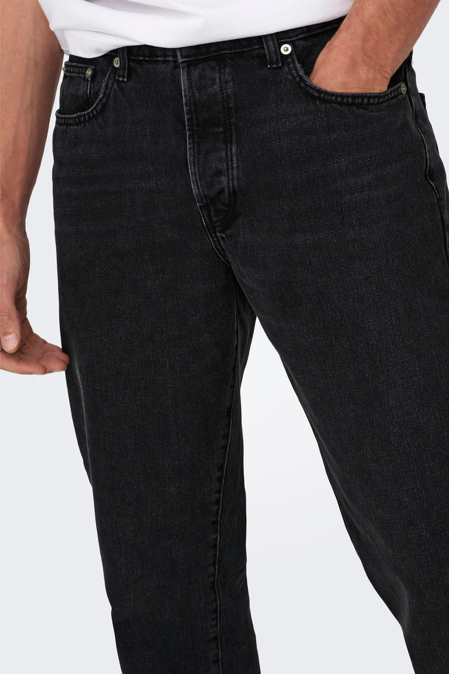 EDGE - black denim - ONLY & SONS®