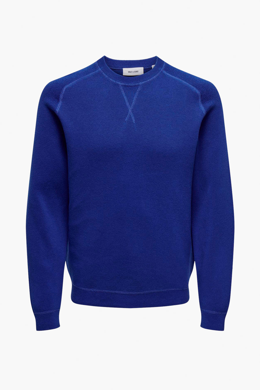 Pull à col rond - bleu - ONLY & SONS®