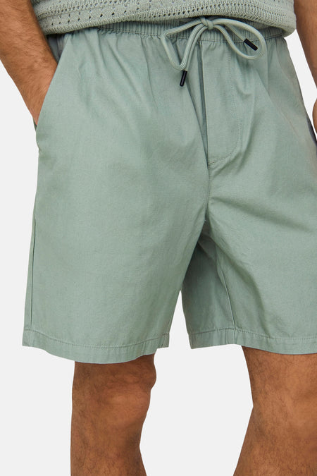Short vert de ONLY & SONS®, avec une ceord en la taille taille et un un'un main main main po po.