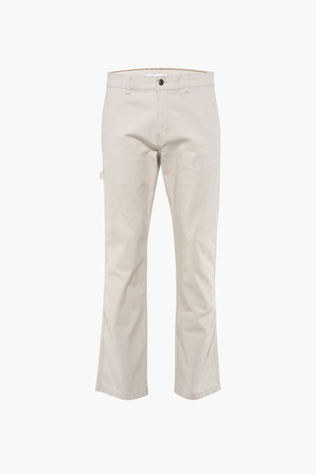 Chino écru de ONLY & SONS® avec des passants et une fermeture à glissière, décontracté et confortable.