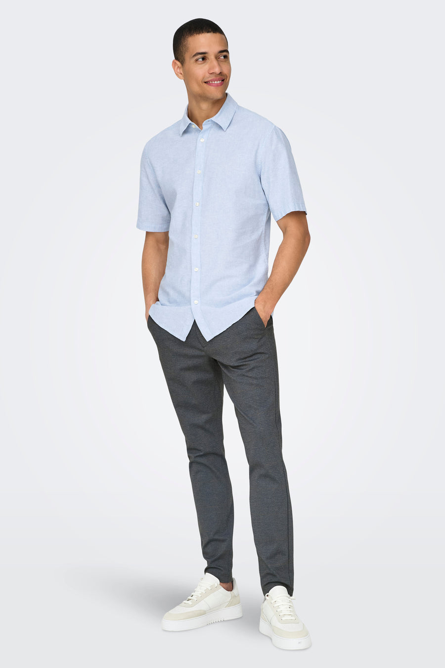 Pantalon - gris