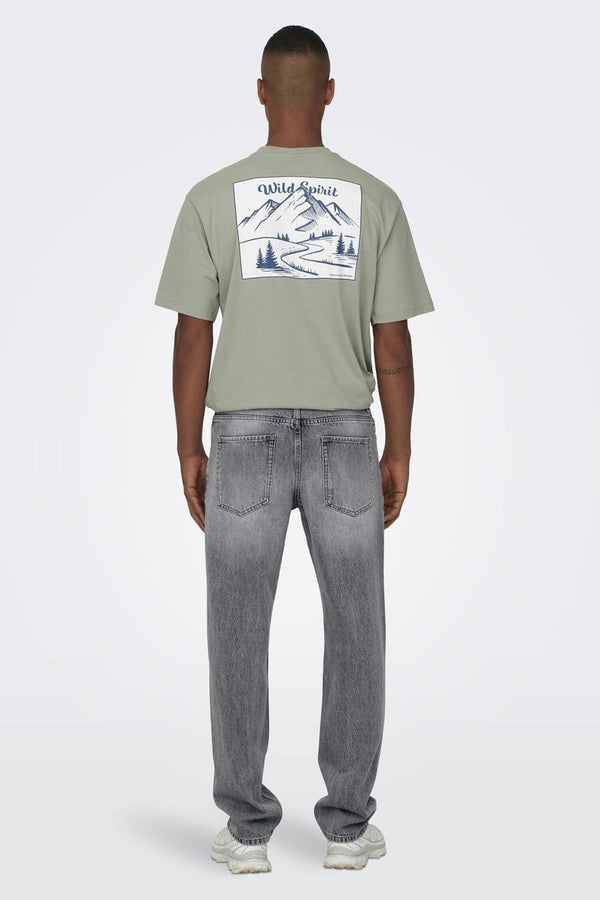 Jeans wide Mid grey denim - ONLY & SONS®
