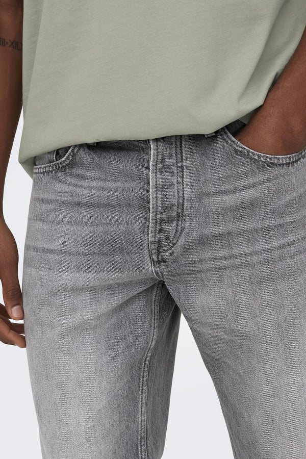 Jeans wide Mid grey denim - ONLY & SONS®