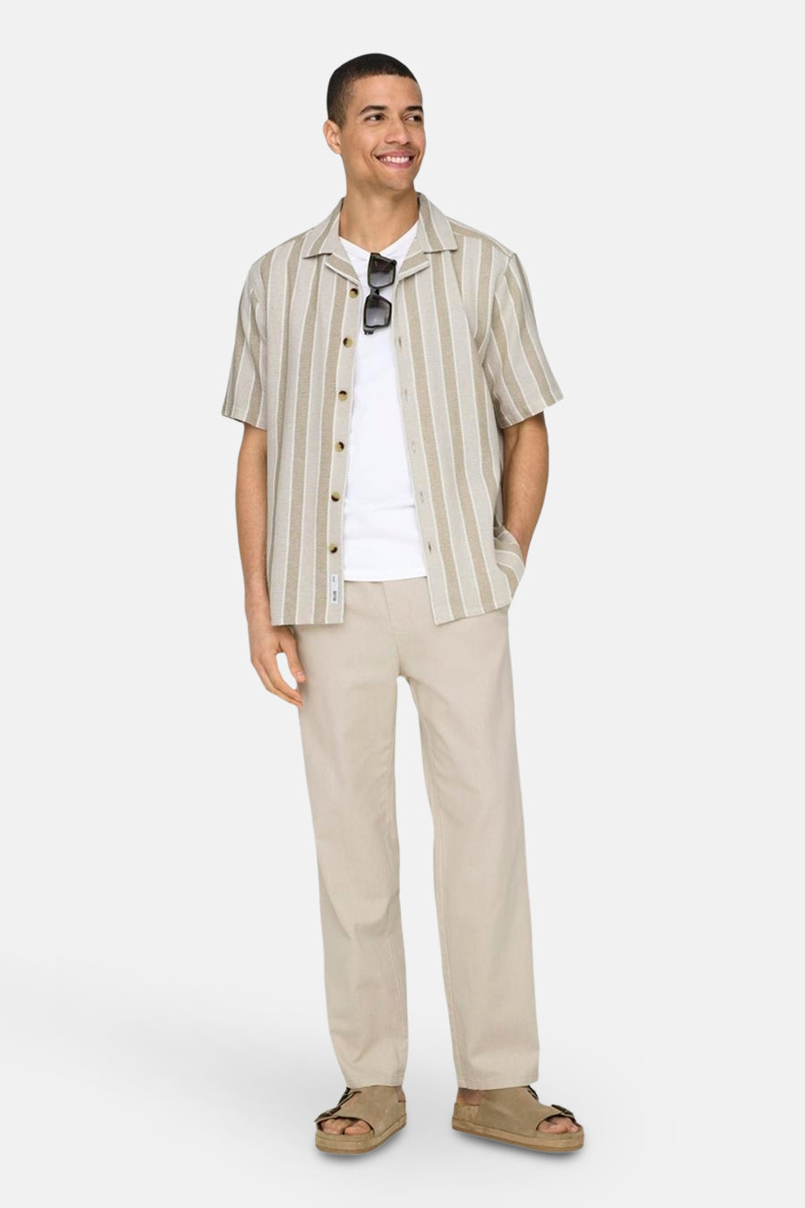 Pantalon - écru - ONLY & SONS®