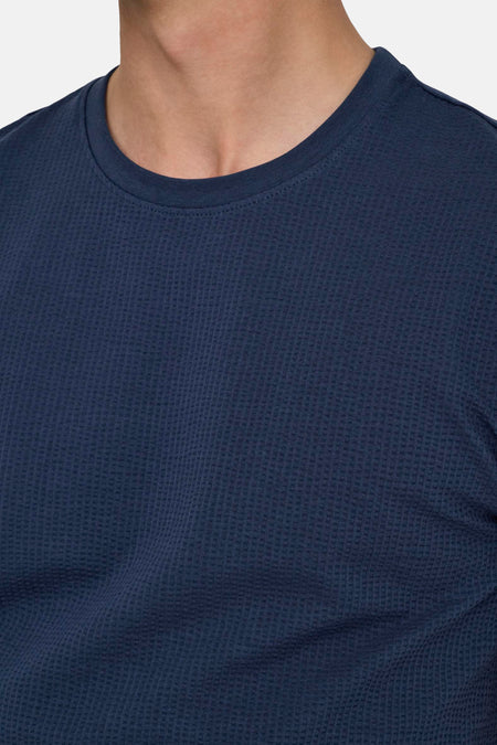 T-shirt à manches courtes - bleu