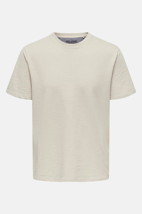 T-shirt à manches courtes - Beige