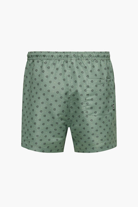 ONSTED LIFE SWIM SHORT DITSY AOP