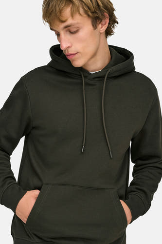 Sweat à capuche brun - ONLY & SONS®