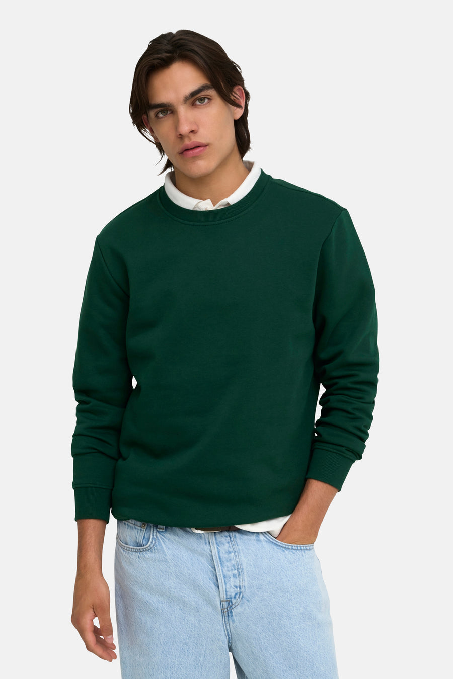 Sweat col O vert - ONLY & SONS®