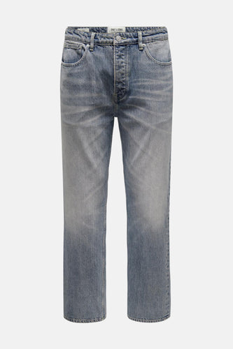Blauw grijze jeans van Only & Sons.