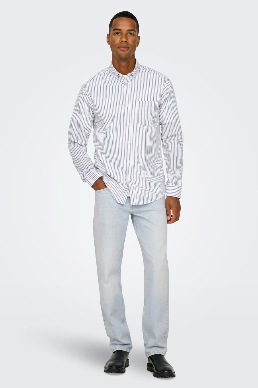 Jeans straight light blue denim - ONLY & SONS® - ONLY & SONS®