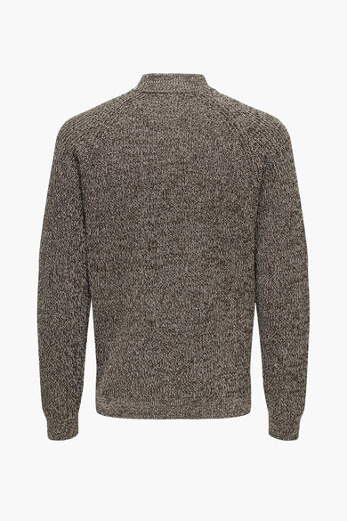 ONSFELIP LIFE REG 5 TWIST HIGH NECK KNIT