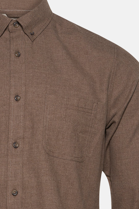 ONSROAD LIFE REG MELANGE LS SHIRT NOOS