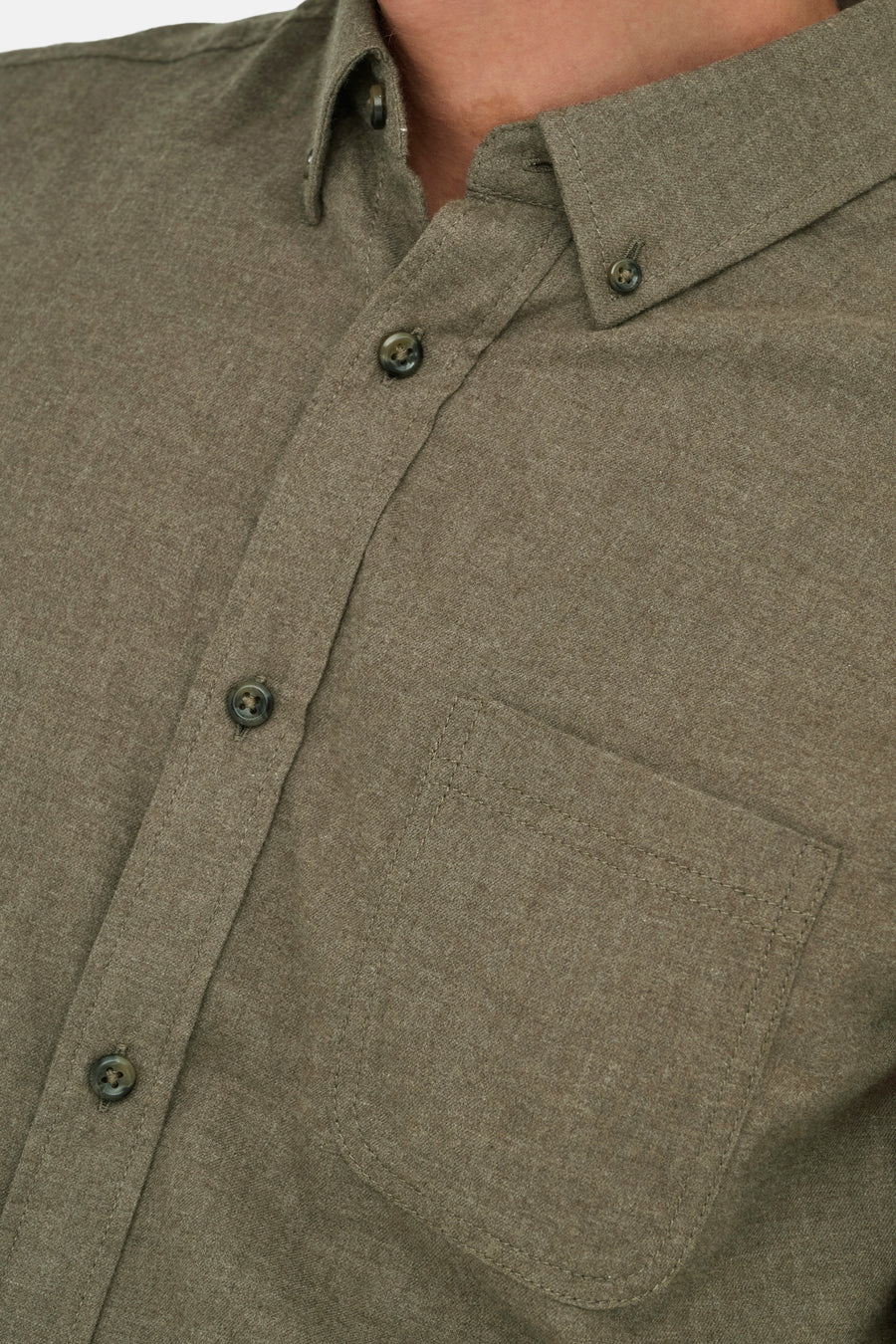 Chemise à manches longues - brun - ONLY & SONS®