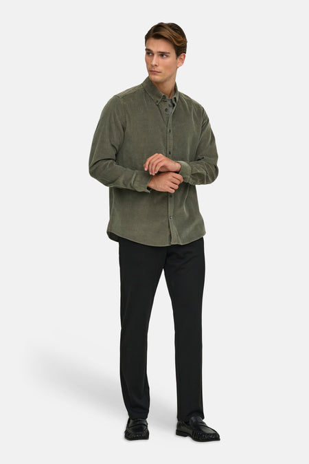 Chemise à manches longues - Castor Gray