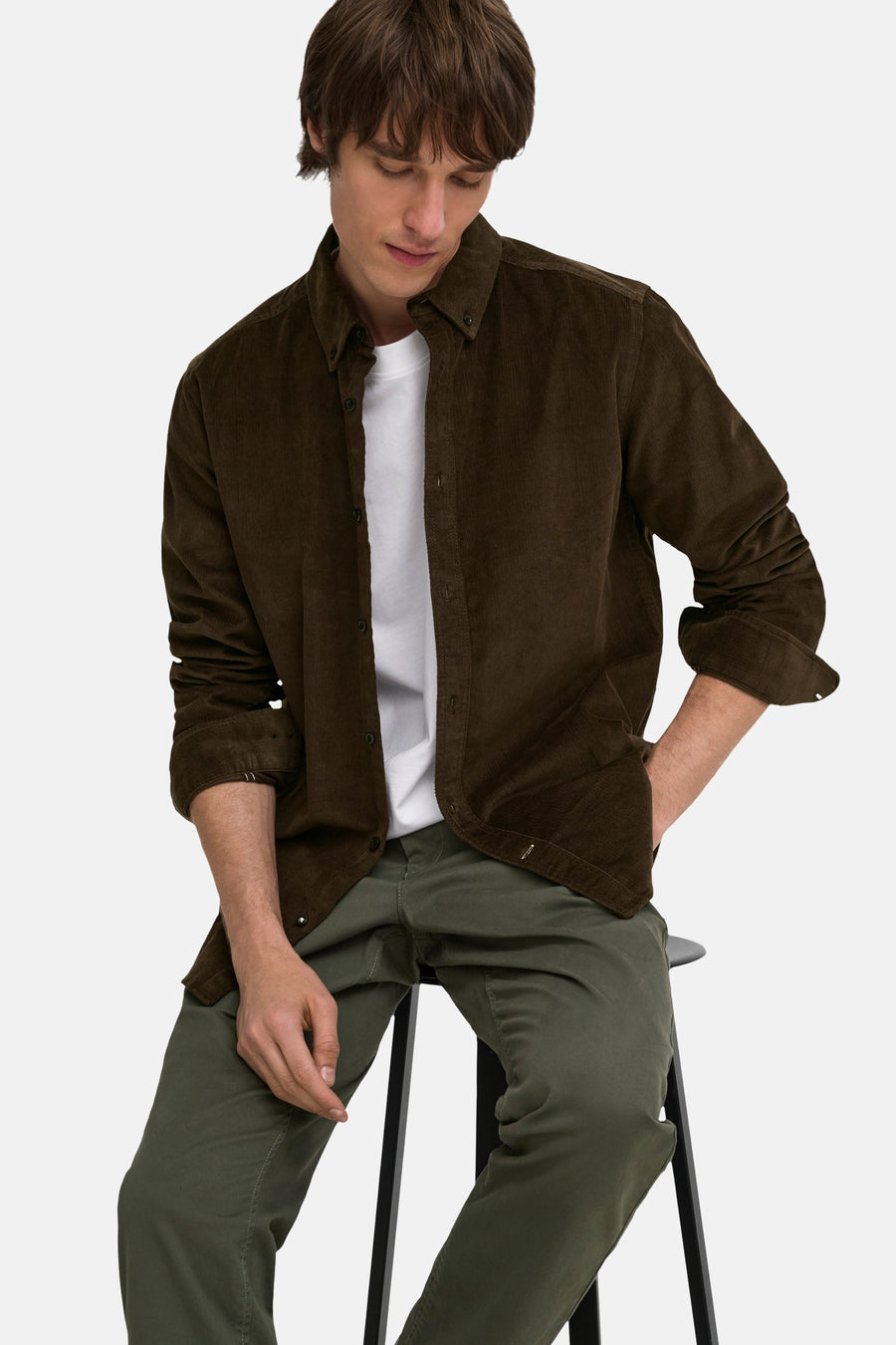 Chemise (manches longues) brun - ONLY & SONS®