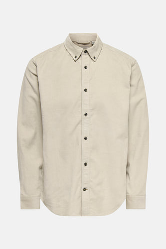 Chemise à manches longues - écru - ONLY & SONS®