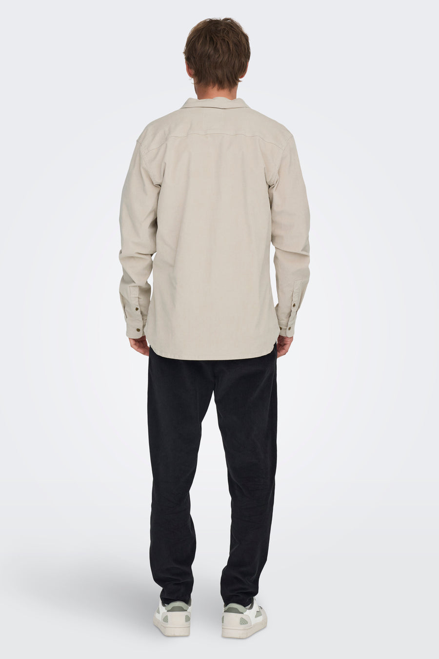 Chemise à manches longues - écru - ONLY & SONS®