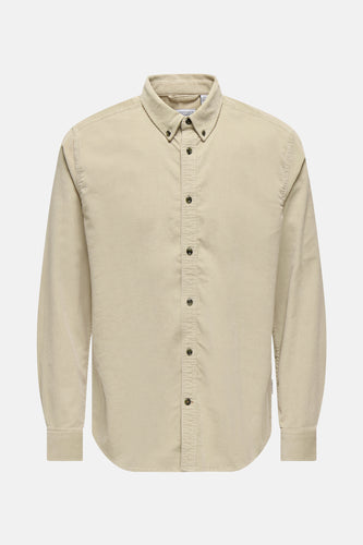 Chemise à manches longues - écru - ONLY & SONS®