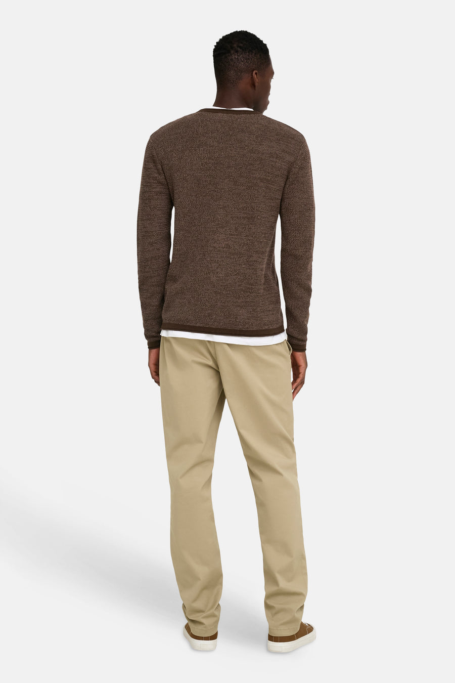Pull col O brun - ONLY & SONS®