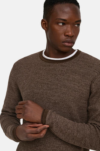 Pull col O brun - ONLY & SONS®