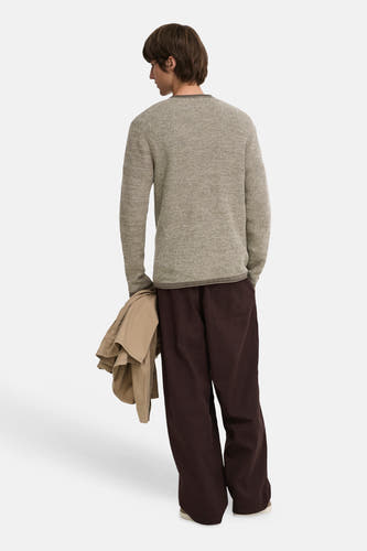 Pull col O beige - ONLY & SONS®