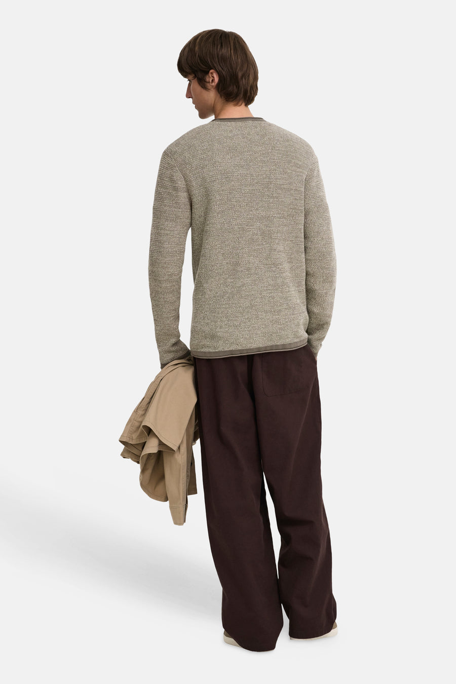 Pull col O beige - ONLY & SONS®